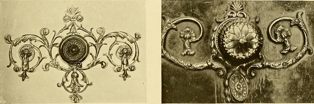 An illustration from Robert Adam & his brothers; their lives, work & influence on English architecture, decoration and furniture, 1915, leaf 108