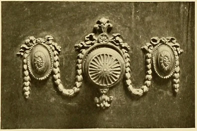 An illustration from Robert Adam & his brothers; their lives, work & influence on English architecture, decoration and furniture, 1915, leaf 108