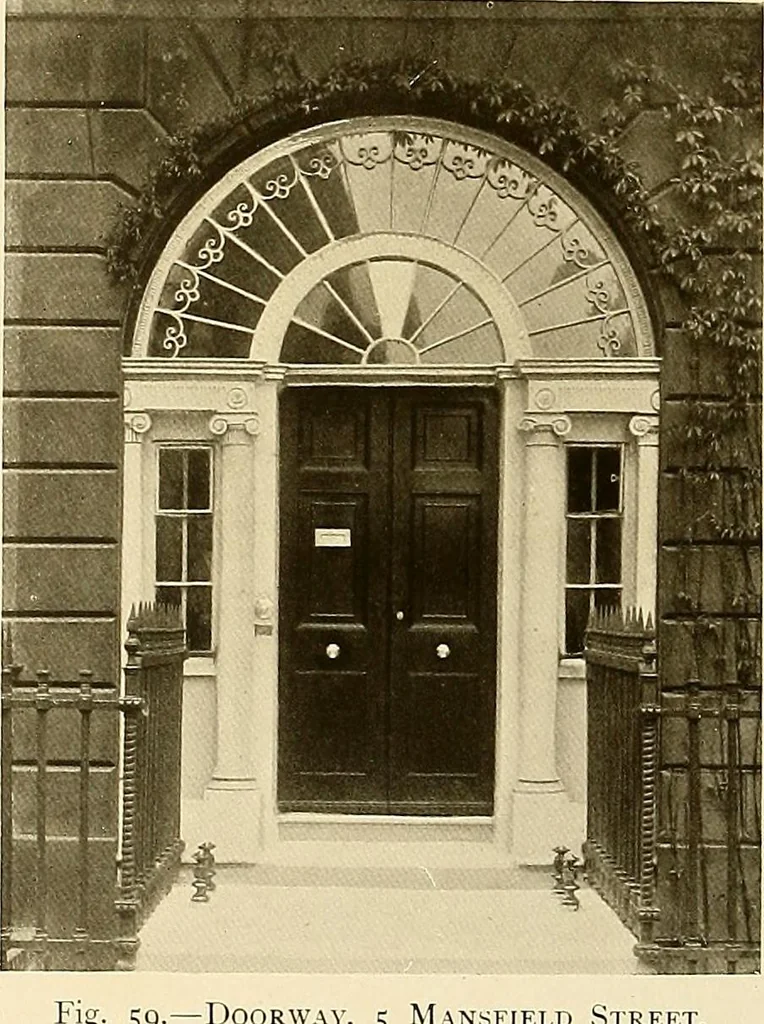 An illustration from Robert Adam & his brothers; their lives, work & influence on English architecture, decoration and furniture, 1915, leaf 109