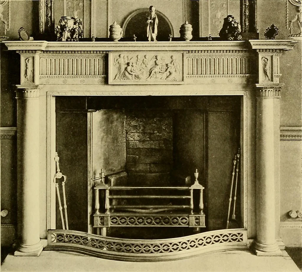 An illustration from Robert Adam & his brothers; their lives, work & influence on English architecture, decoration and furniture, 1915, leaf 110