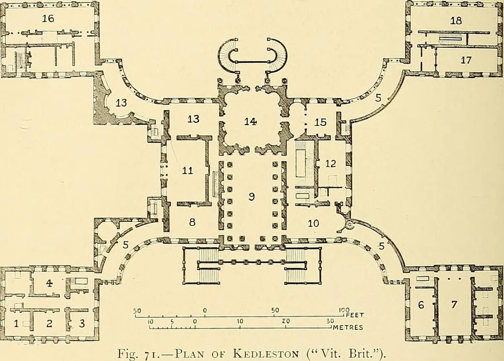 An illustration from Robert Adam & his brothers; their lives, work & influence on English architecture, decoration and furniture, 1915, leaf 123