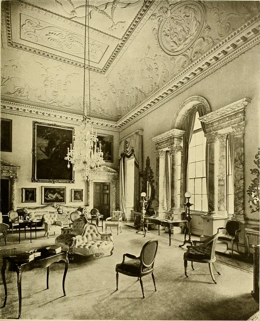 An illustration from Robert Adam & his brothers; their lives, work & influence on English architecture, decoration and furniture, 1915, leaf 134