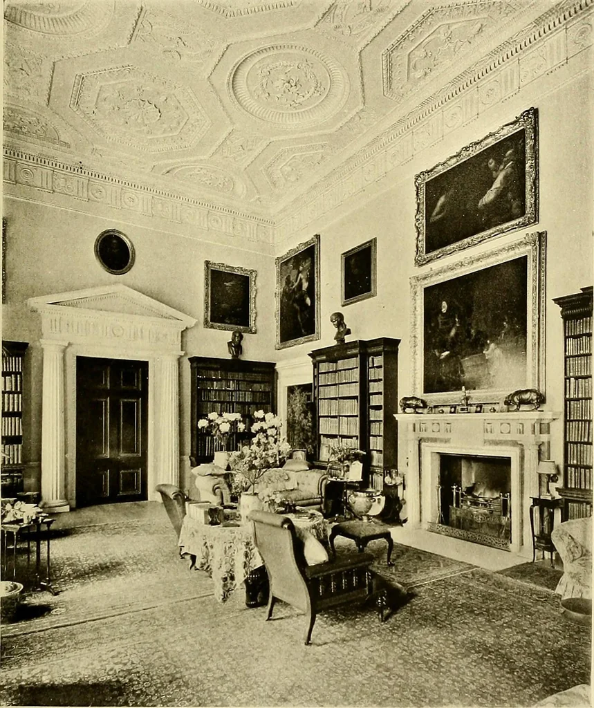 An illustration from Robert Adam & his brothers; their lives, work & influence on English architecture, decoration and furniture, 1915, leaf 142