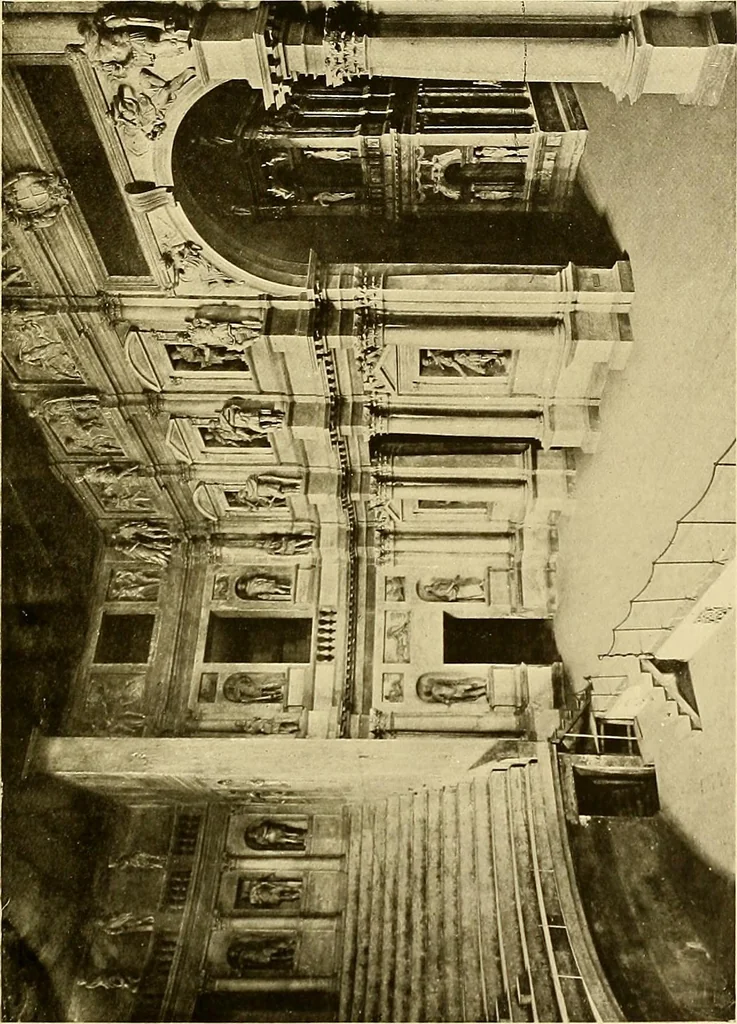 An illustration from Robert Adam & his brothers; their lives, work & influence on English architecture, decoration and furniture, 1915, leaf 154