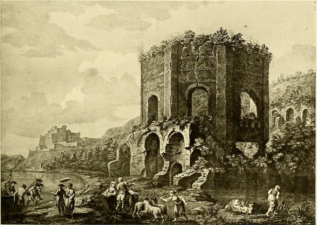An illustration from Robert Adam & his brothers; their lives, work & influence on English architecture, decoration and furniture, 1915, leaf 172
