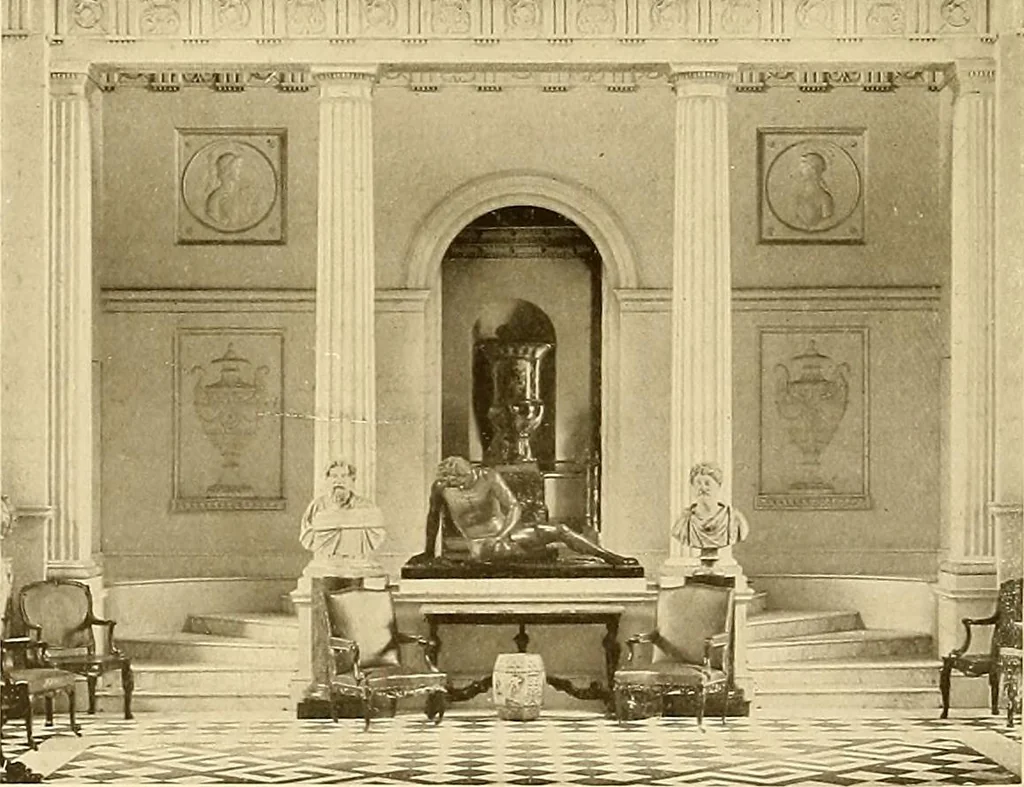 An illustration from Robert Adam & his brothers; their lives, work & influence on English architecture, decoration and furniture, 1915, leaf 183