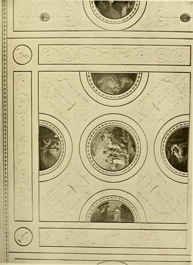 An illustration from Robert Adam & his brothers; their lives, work & influence on English architecture, decoration and furniture, 1915, leaf 192