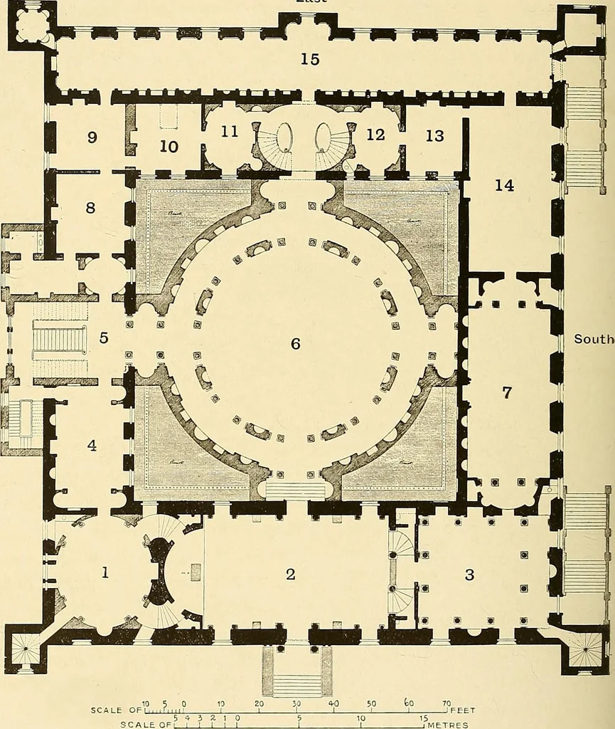 An illustration from Robert Adam & his brothers; their lives, work & influence on English architecture, decoration and furniture, 1915, leaf 197