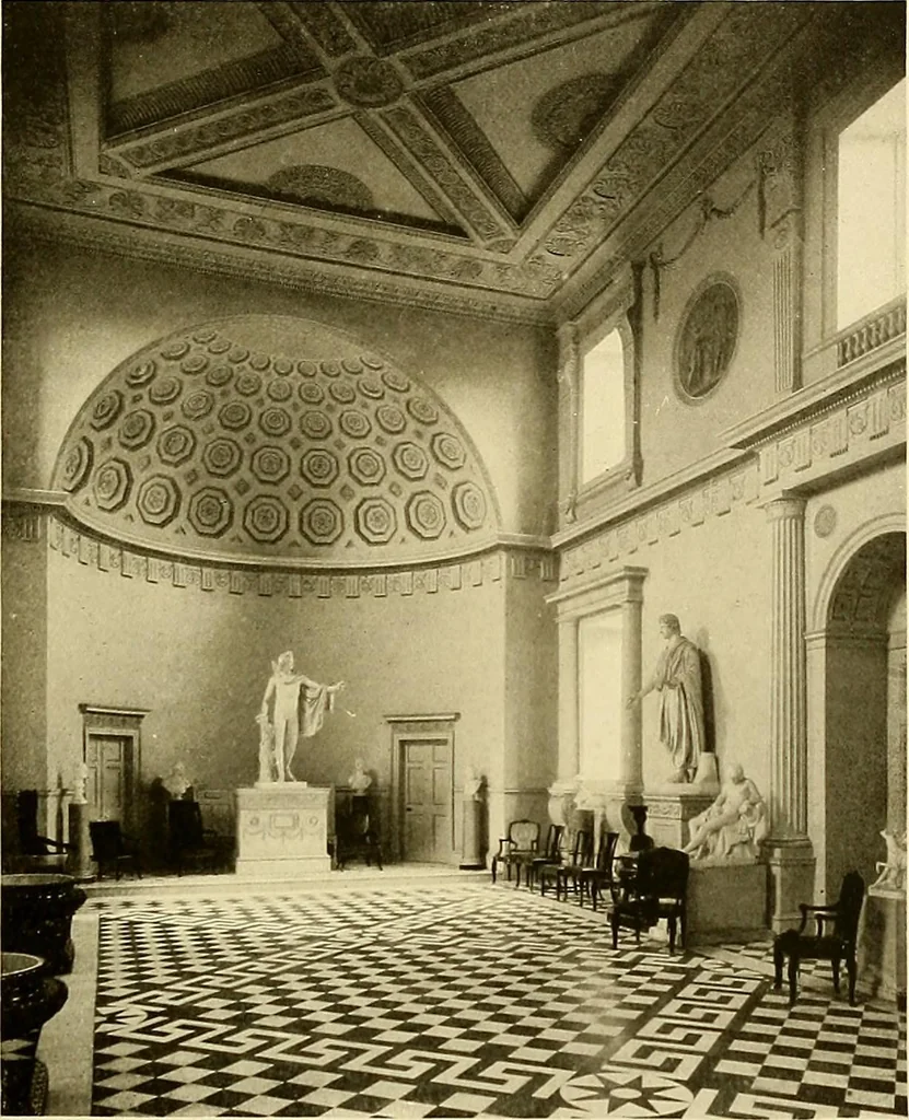 An illustration from Robert Adam & his brothers; their lives, work & influence on English architecture, decoration and furniture, 1915, leaf 204