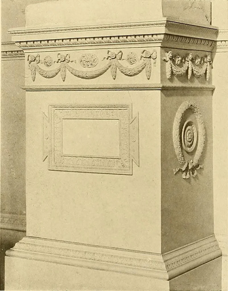 An illustration from Robert Adam & his brothers; their lives, work & influence on English architecture, decoration and furniture, 1915, leaf 205
