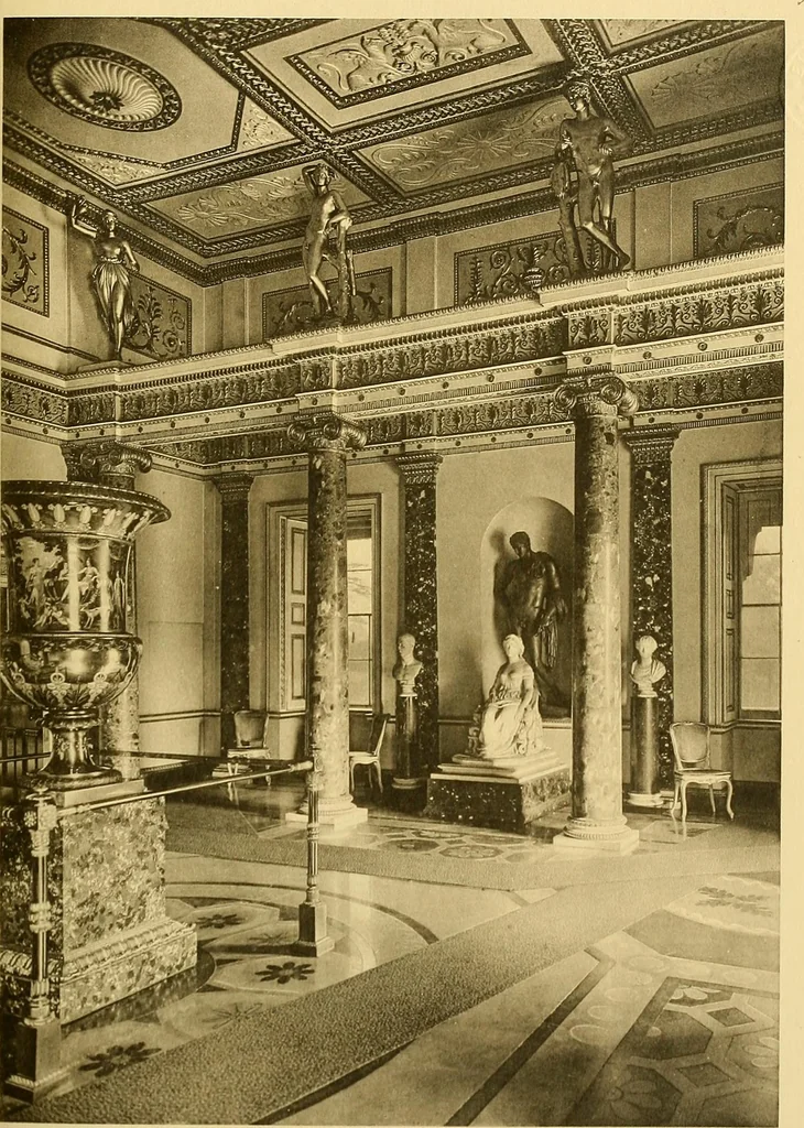 An illustration from Robert Adam & his brothers; their lives, work & influence on English architecture, decoration and furniture, 1915, leaf 206