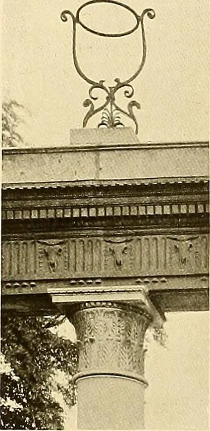 An illustration from Robert Adam & his brothers; their lives, work & influence on English architecture, decoration and furniture, 1915, leaf 215