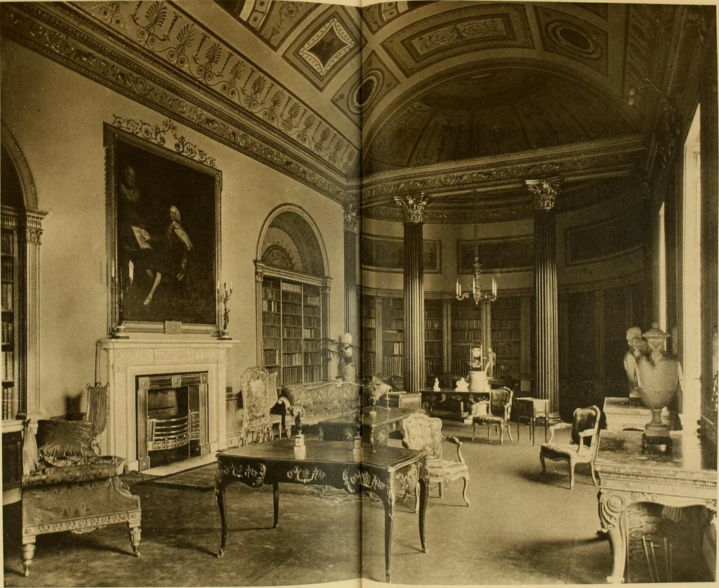 An illustration from Robert Adam & his brothers; their lives, work & influence on English architecture, decoration and furniture, 1915, leaf 219