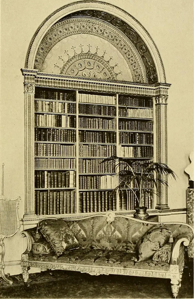 An illustration from Robert Adam & his brothers; their lives, work & influence on English architecture, decoration and furniture, 1915, leaf 222