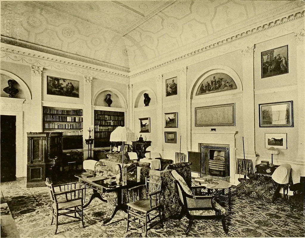 An illustration from Robert Adam & his brothers; their lives, work & influence on English architecture, decoration and furniture, 1915, leaf 248