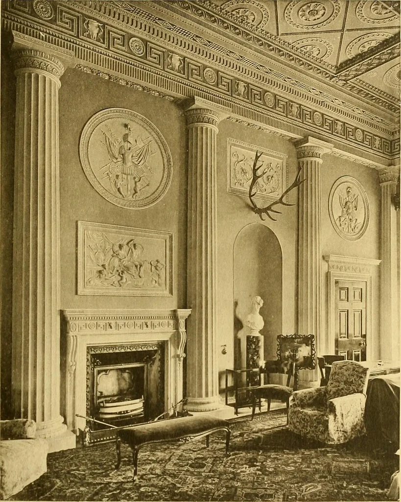 An illustration from Robert Adam & his brothers; their lives, work & influence on English architecture, decoration and furniture, 1915, leaf 250