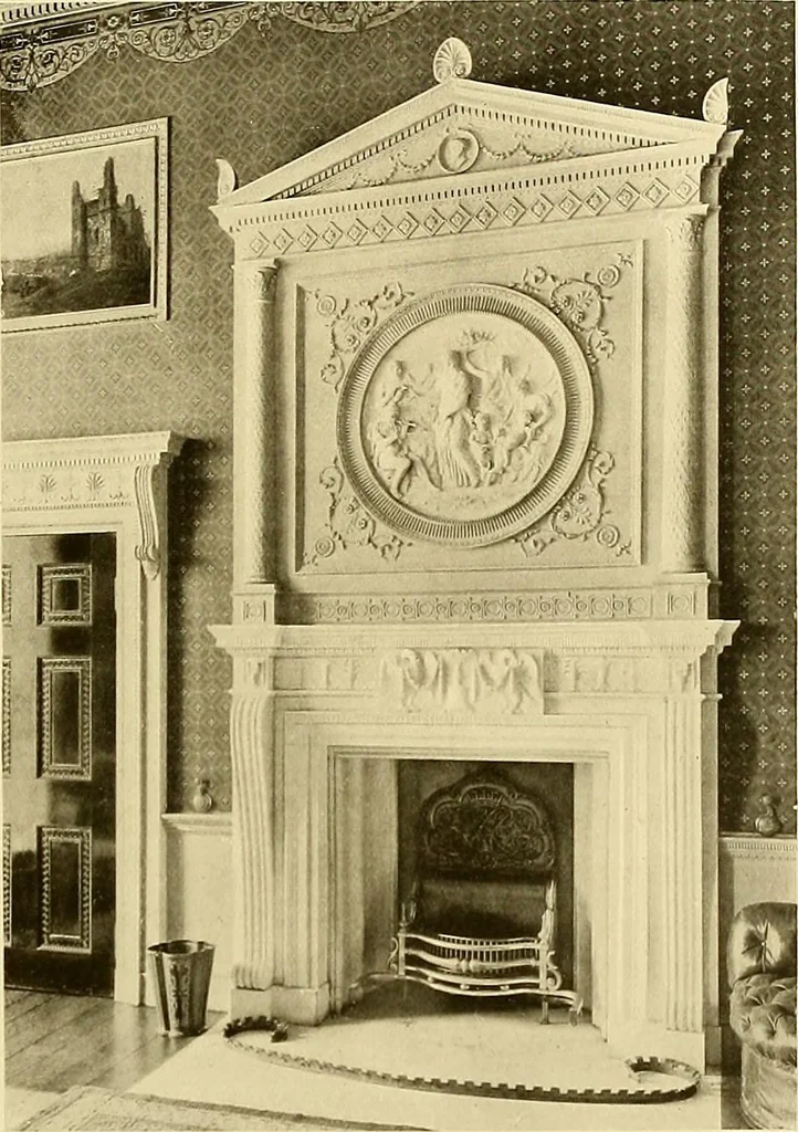 An illustration from Robert Adam & his brothers; their lives, work & influence on English architecture, decoration and furniture, 1915, leaf 252