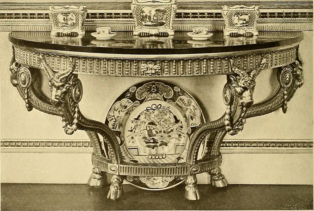 An illustration from Robert Adam & his brothers; their lives, work & influence on English architecture, decoration and furniture, 1915, leaf 263