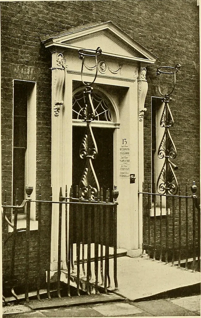 An illustration from Robert Adam & his brothers; their lives, work & influence on English architecture, decoration and furniture, 1915, leaf 282