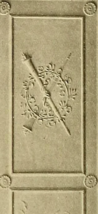 An illustration from Robert Adam & his brothers; their lives, work & influence on English architecture, decoration and furniture, 1915, leaf 288