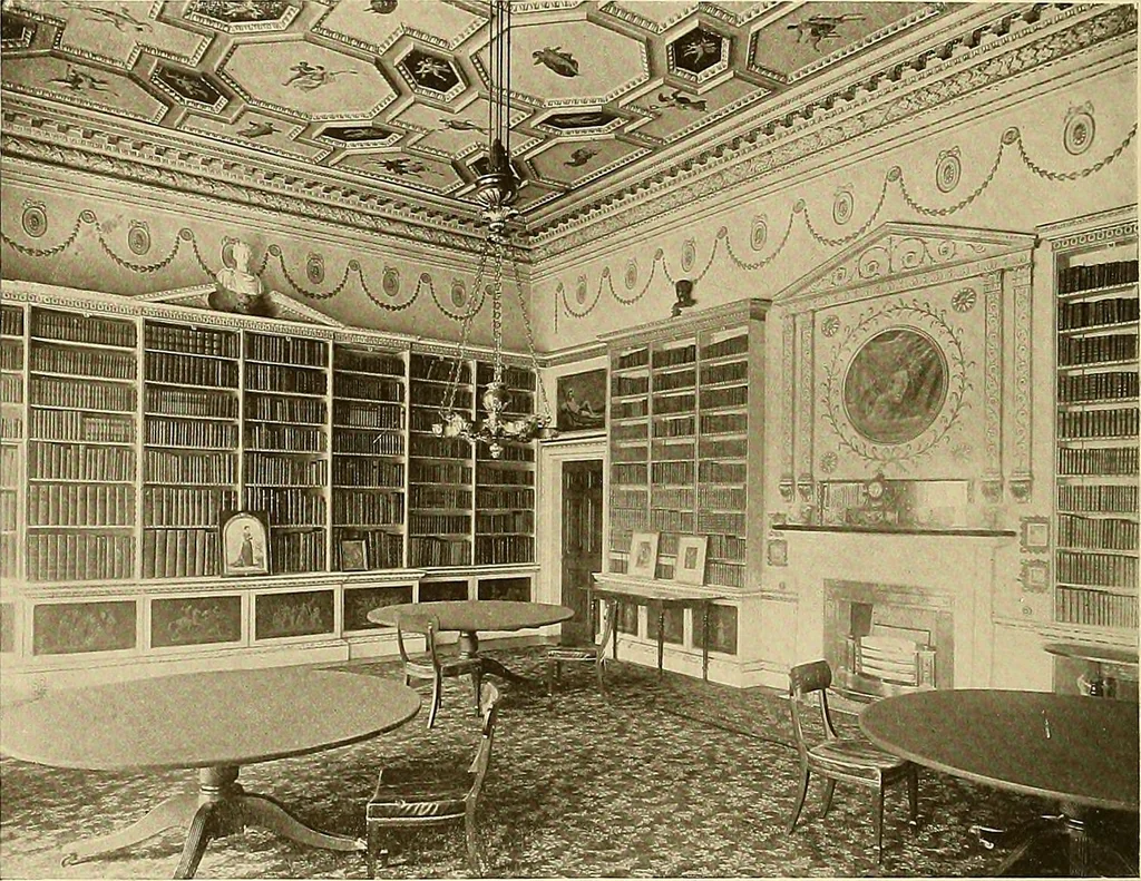 An illustration from Robert Adam & his brothers; their lives, work & influence on English architecture, decoration and furniture, 1915, leaf 289