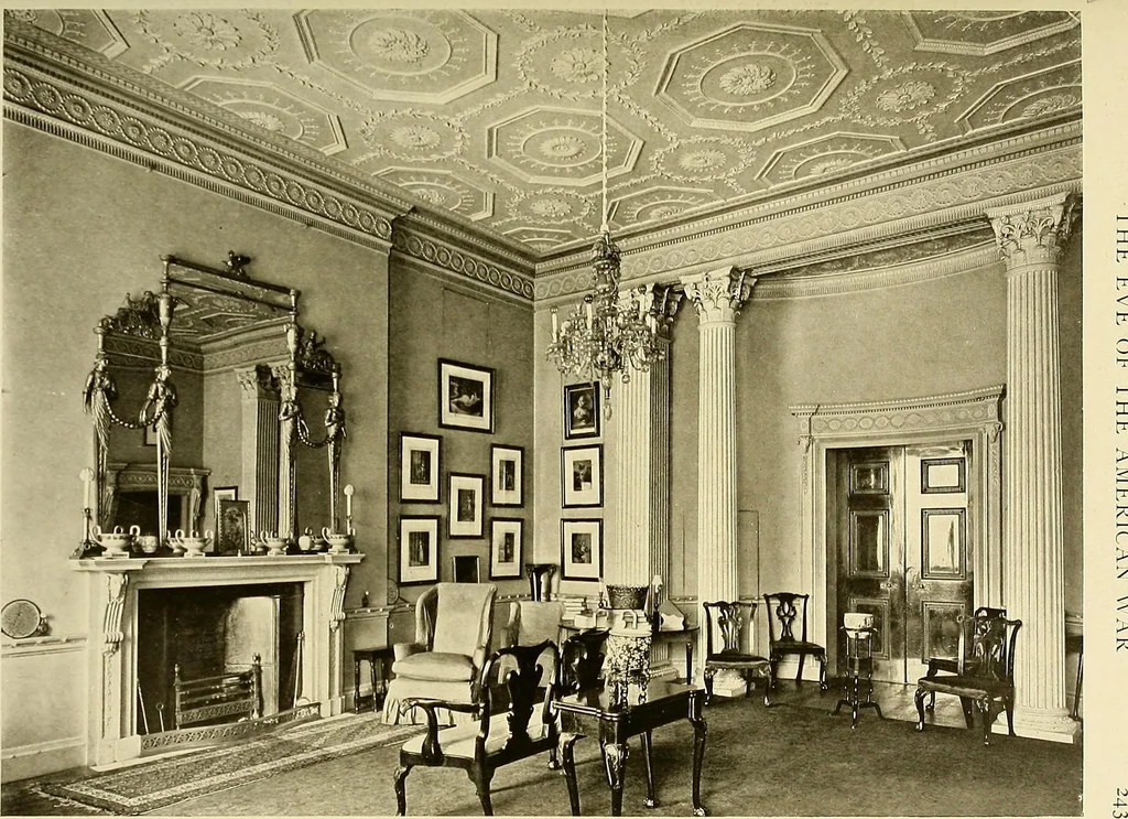 An illustration from Robert Adam & his brothers; their lives, work & influence on English architecture, decoration and furniture, 1915, leaf 300