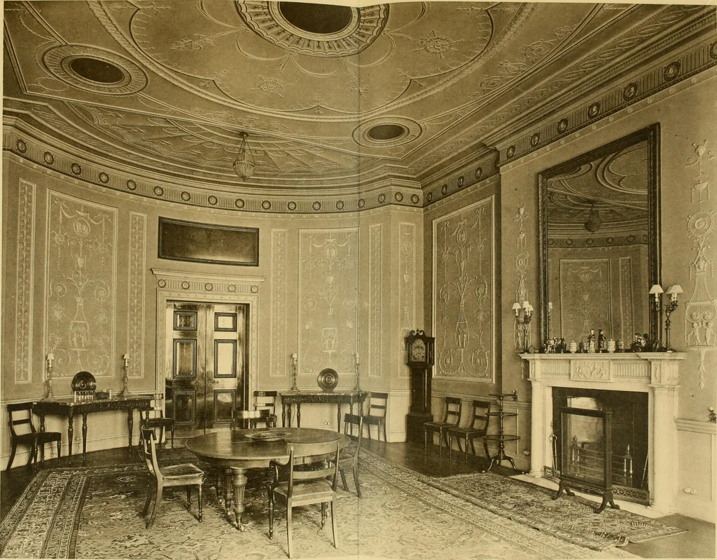 An illustration from Robert Adam & his brothers; their lives, work & influence on English architecture, decoration and furniture, 1915, leaf 303