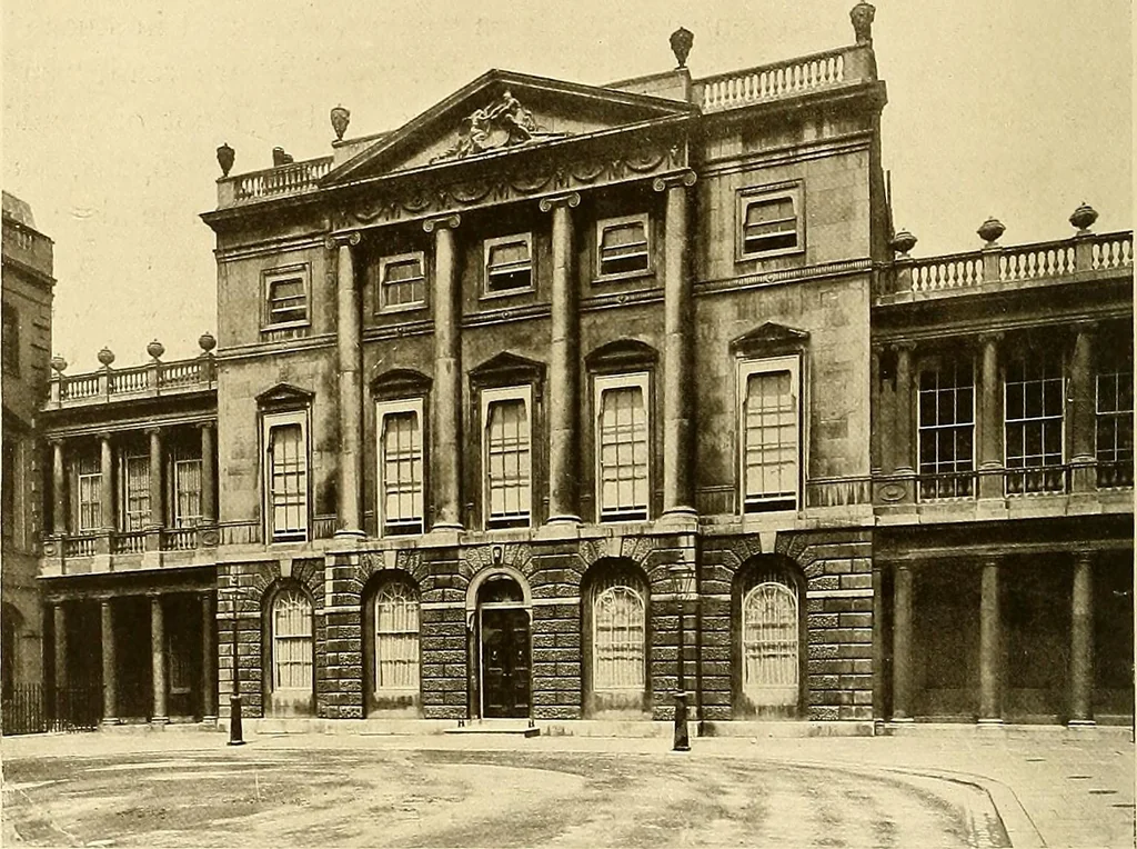 An illustration from Robert Adam & his brothers; their lives, work & influence on English architecture, decoration and furniture, 1915, leaf 309