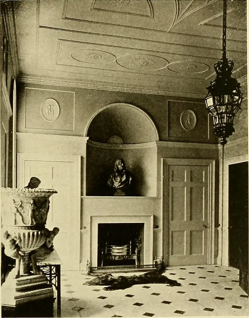 An illustration from Robert Adam & his brothers; their lives, work & influence on English architecture, decoration and furniture, 1915, leaf 310