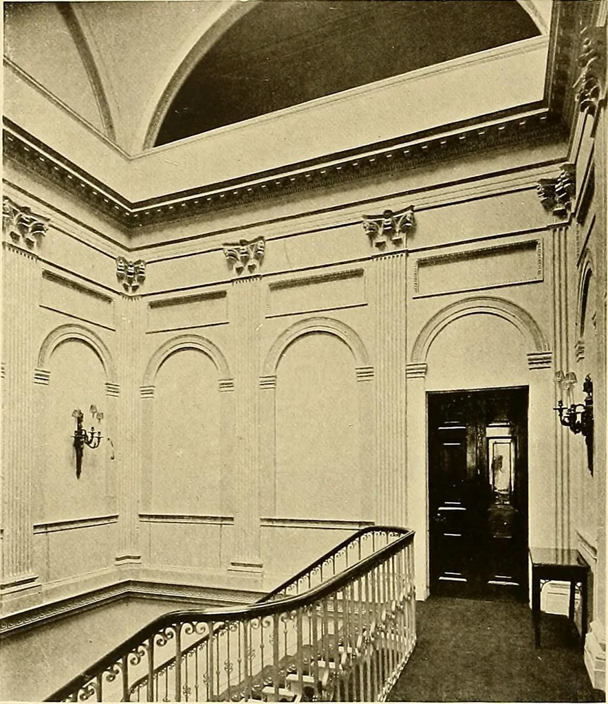 An illustration from Robert Adam & his brothers; their lives, work & influence on English architecture, decoration and furniture, 1915, leaf 313