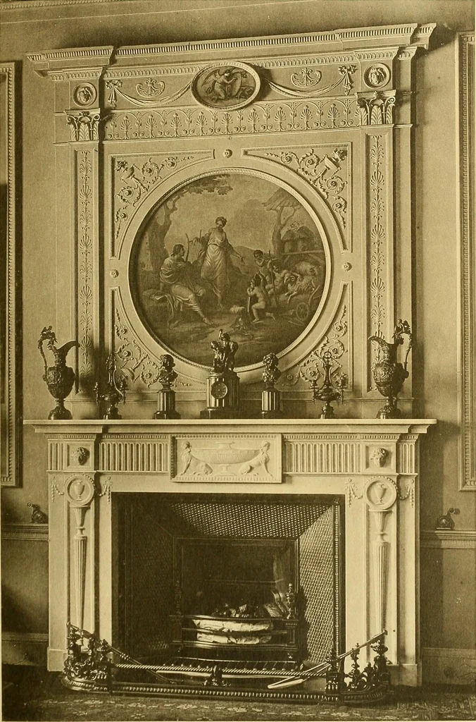 An illustration from Robert Adam & his brothers; their lives, work & influence on English architecture, decoration and furniture, 1915, leaf 320