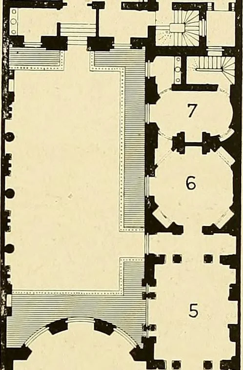 An illustration from Robert Adam & his brothers; their lives, work & influence on English architecture, decoration and furniture, 1915, leaf 334