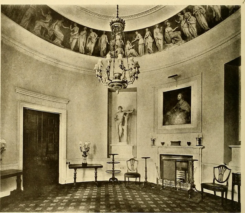 An illustration from Robert Adam & his brothers; their lives, work & influence on English architecture, decoration and furniture, 1915, leaf 335