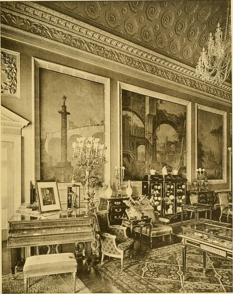 An illustration from Robert Adam & his brothers; their lives, work & influence on English architecture, decoration and furniture, 1915, leaf 350