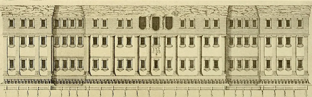 An illustration from Robert Adam & his brothers; their lives, work & influence on English architecture, decoration and furniture, 1915, leaf 46
