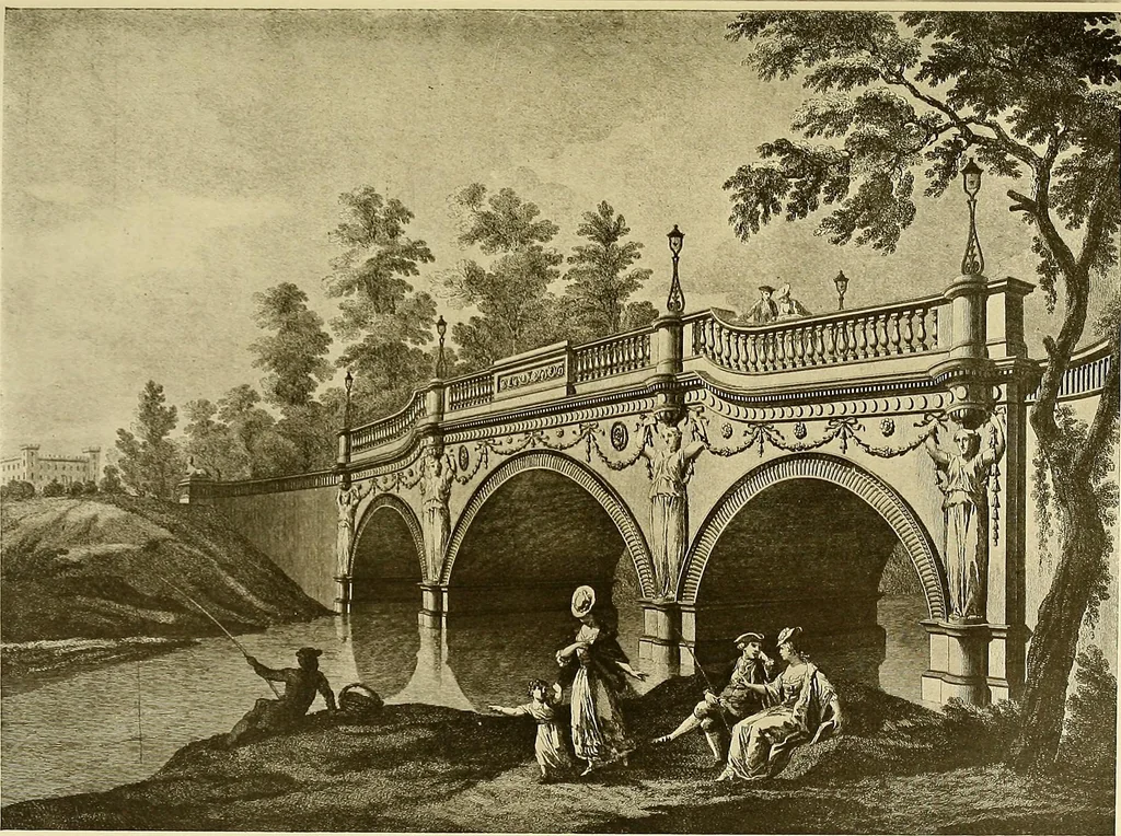 An illustration from Robert Adam & his brothers; their lives, work & influence on English architecture, decoration and furniture, 1915, leaf 48