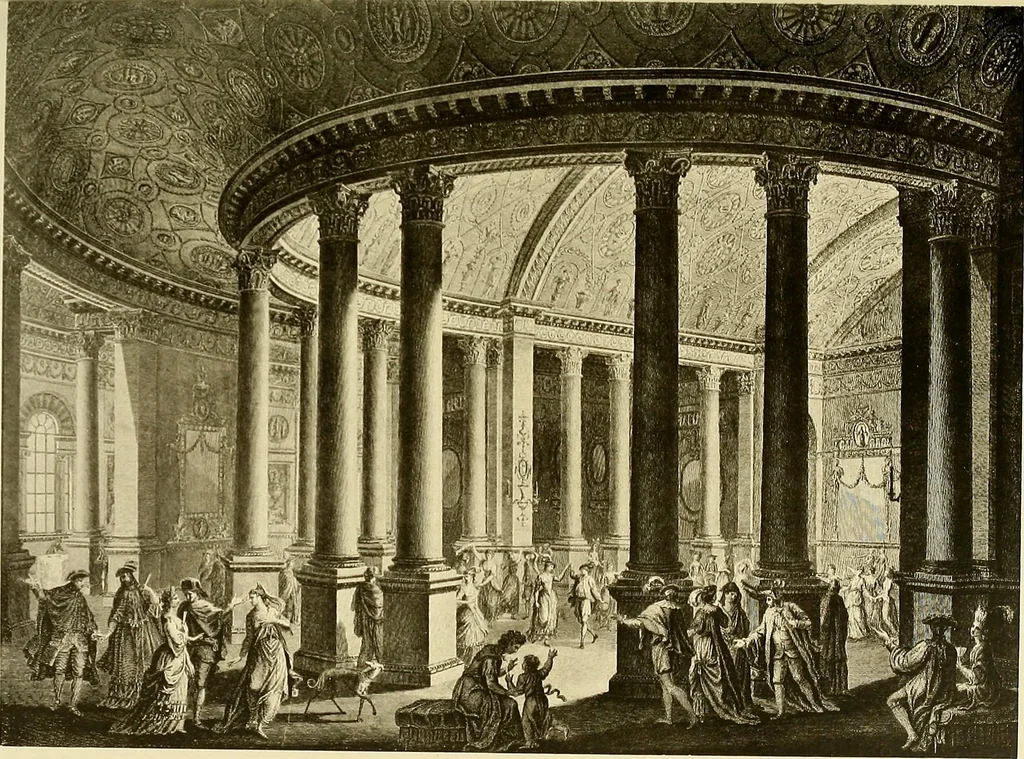 An illustration from Robert Adam & his brothers; their lives, work & influence on English architecture, decoration and furniture, 1915, leaf 54