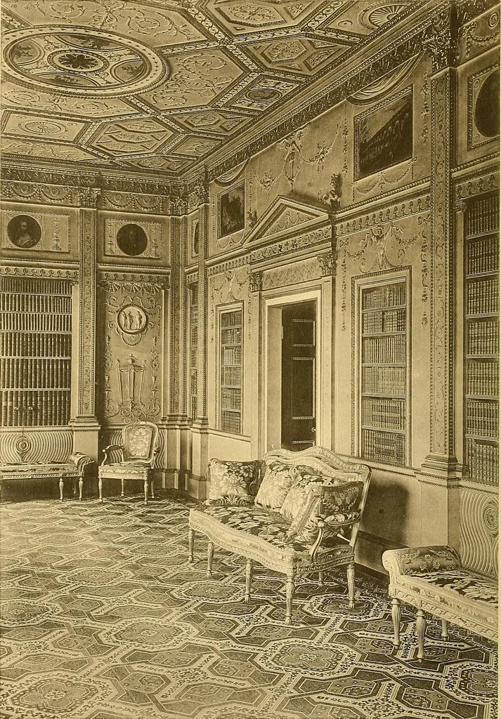 An illustration from Robert Adam & his brothers; their lives, work & influence on English architecture, decoration and furniture, 1915, leaf 7