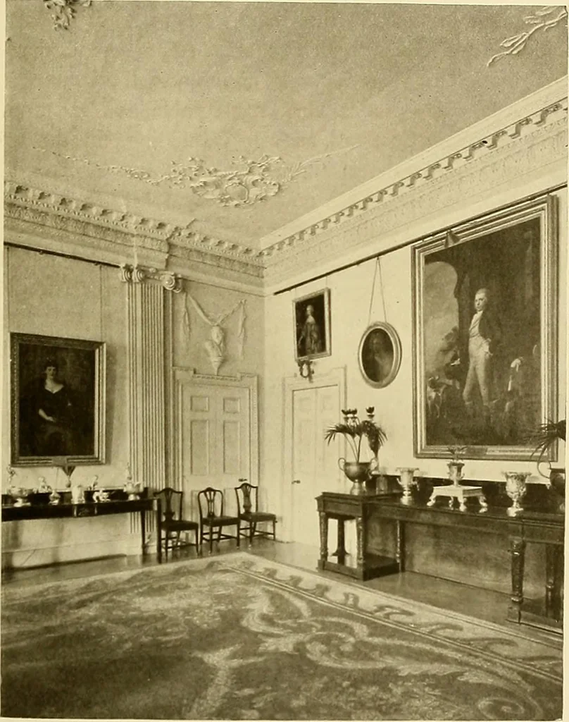 An illustration from Robert Adam & his brothers; their lives, work & influence on English architecture, decoration and furniture, 1915, leaf 70