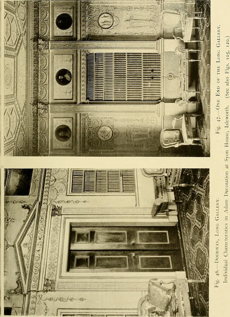 An illustration from Robert Adam & his brothers; their lives, work & influence on English architecture, decoration and furniture, 1915, leaf 96