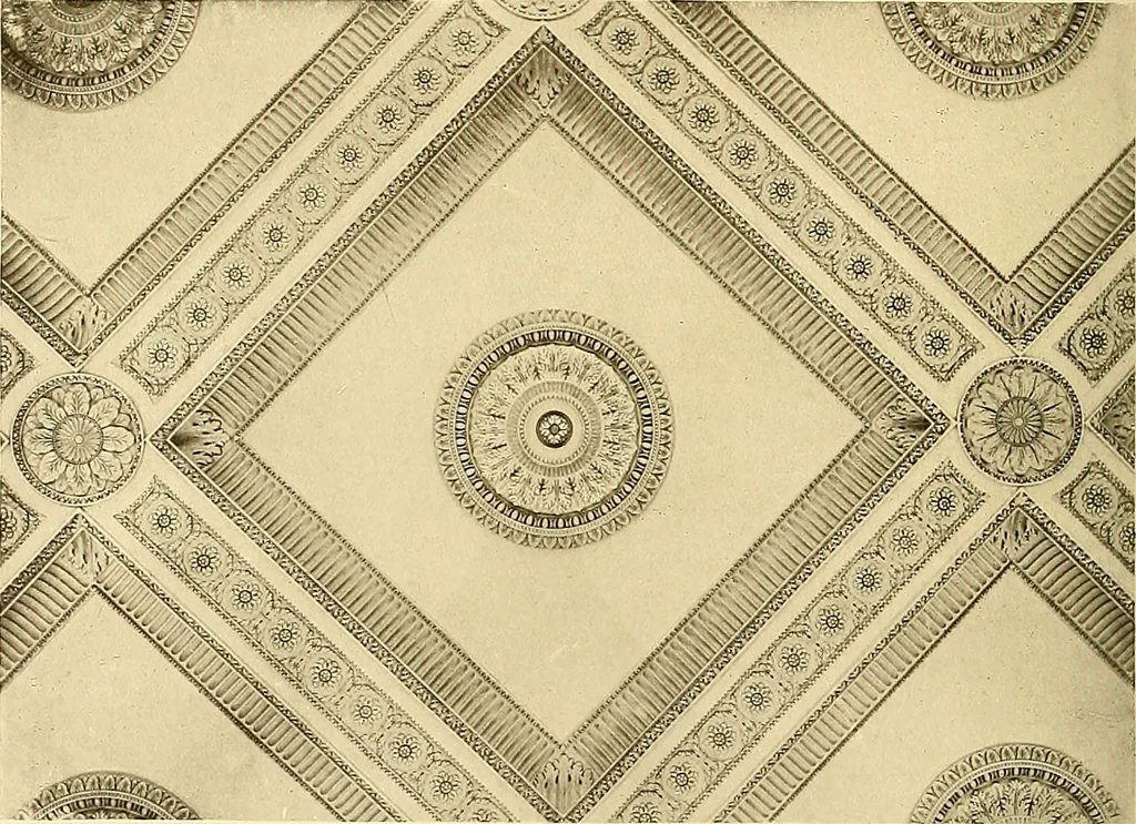 An illustration from Robert Adam & his brothers; their lives, work & influence on English architecture, decoration and furniture, 1915, leaf 97