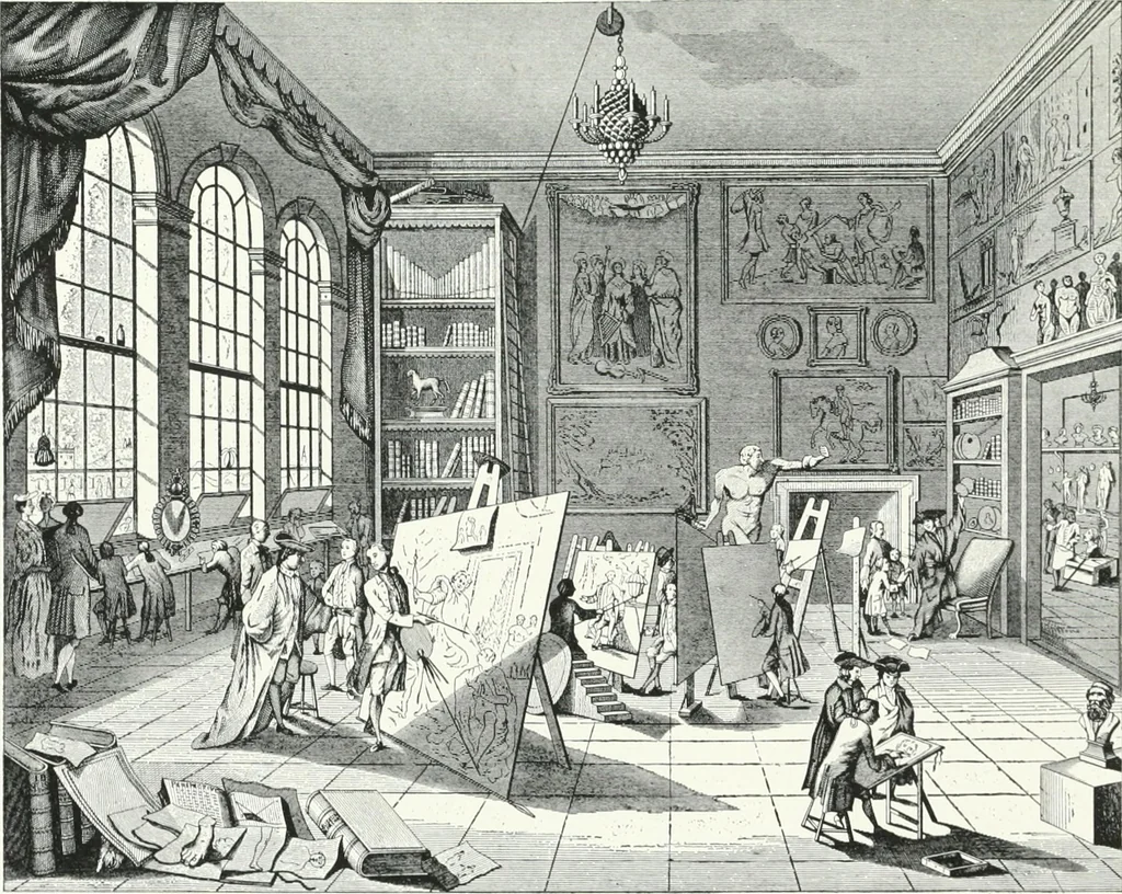 An illustration from Robert & Andrew Foulis and the Glasgow Press : with some account of the Glasgow Academy of the Fine Arts, 1913, leaf 96