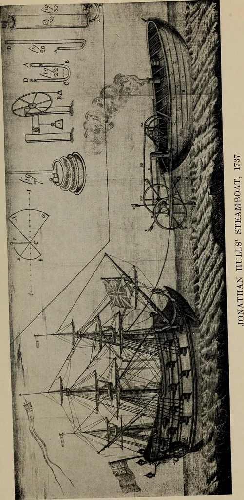 An illustration from Robert Fulton and the submarine, 1922, leaf 38