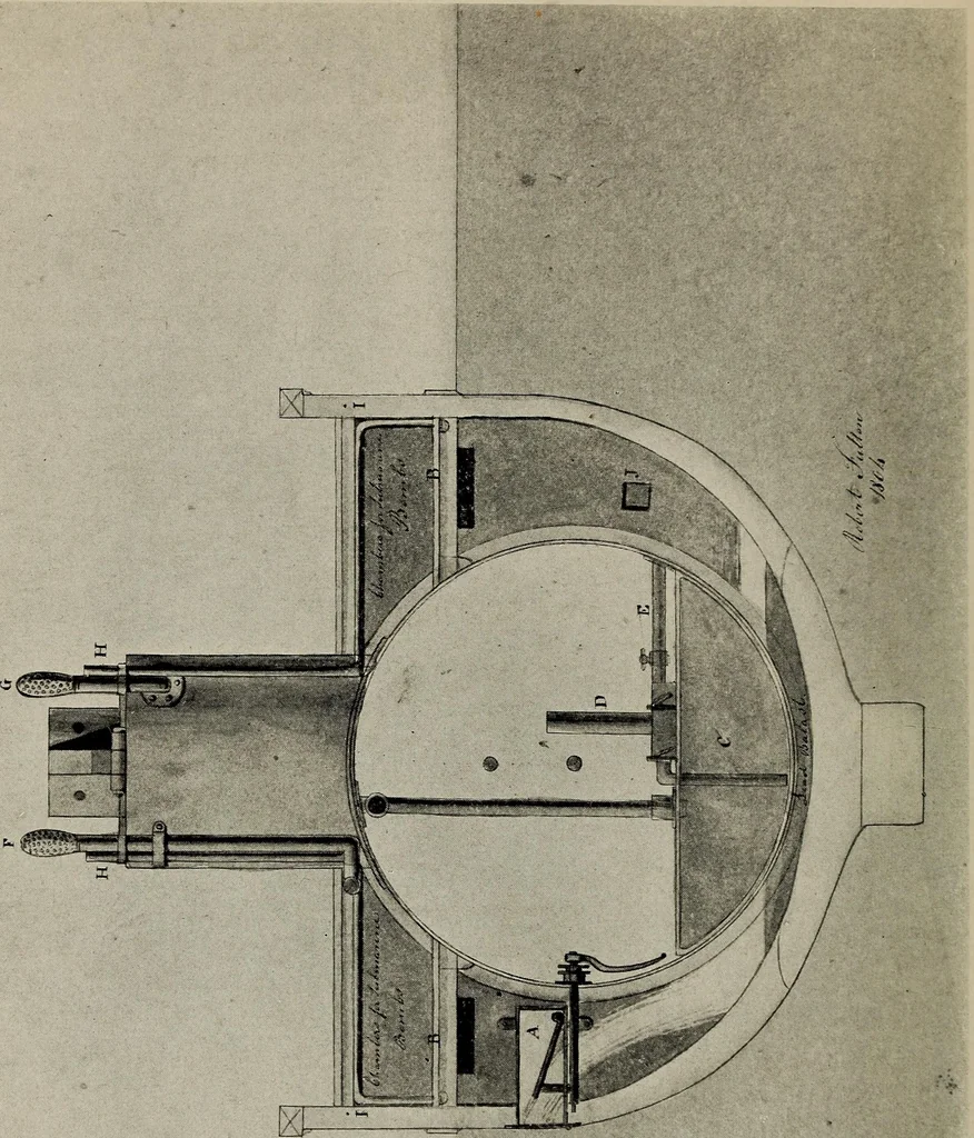 An illustration from Robert Fulton and the submarine, 1922, leaf 93