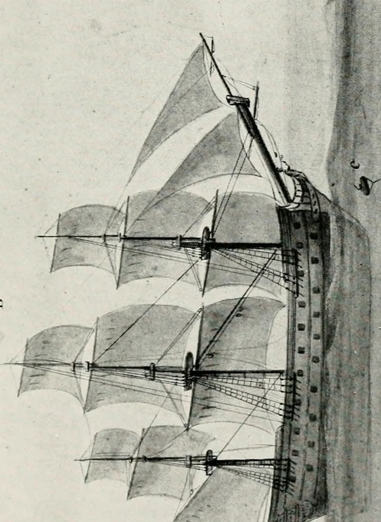 An illustration from Robert Fulton and the submarine, 1922, leaf 112