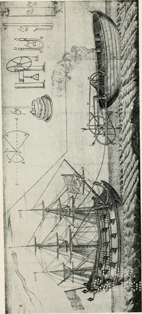 An illustration from Robert Fulton and the submarine, 1922, leaf 38