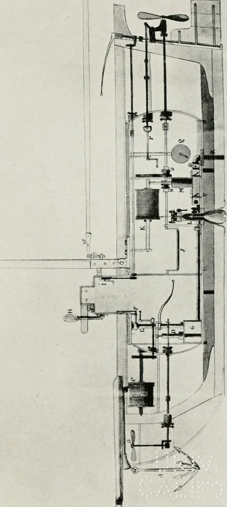 An illustration from Robert Fulton and the submarine, 1922, leaf 92