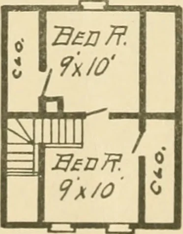 An illustration from Robinson’s money-saving mill-made cut-to-fit houses, 1914, leaf 15