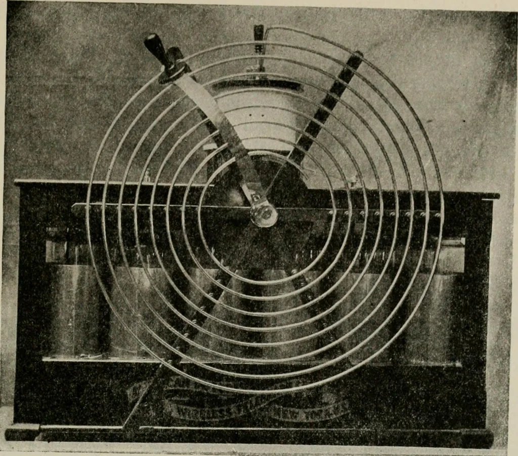 An illustration from Robison's Manual of radio telegraphy and telephony for the use of naval electricians, 1918, leaf 138