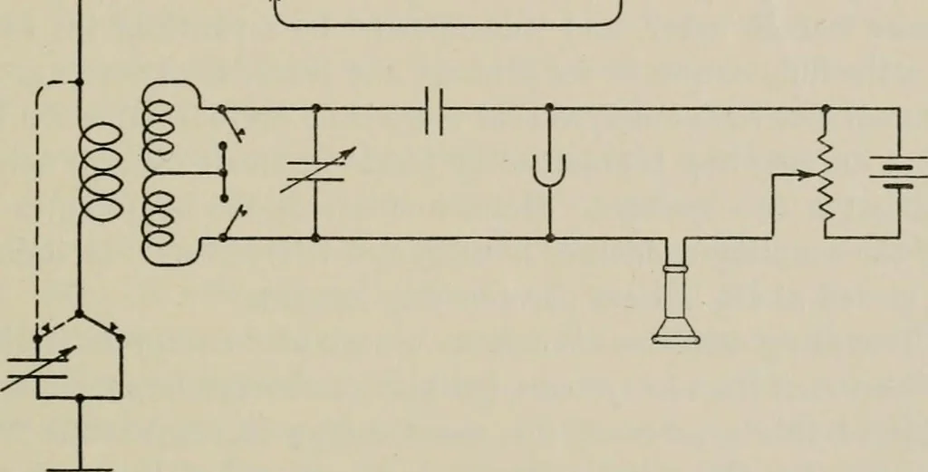 An illustration from Robison's Manual of radio telegraphy and telephony for the use of naval electricians, 1918, leaf 150